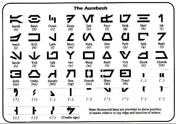 Aurek-Besh Font